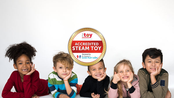 Arckit Awarded 1st Ever ‘STEAM Accreditation’ Seal by The Toy Association & The Good Play Guide™.