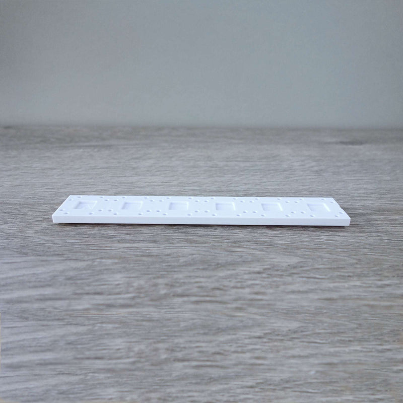 One-by-Six White Coloured Floor or Roof 1.06