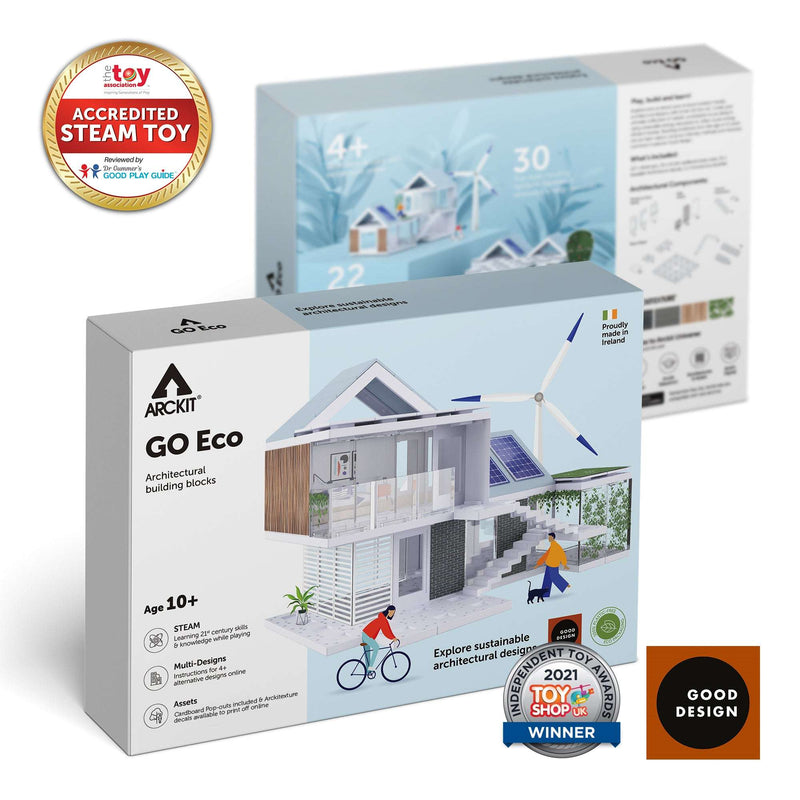 Bundle kit with Arckit A100 and GO Eco Architectural Model Kits