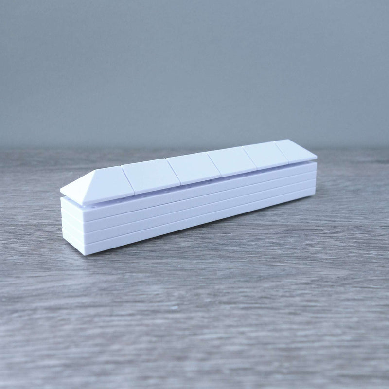 One-by-Six White Coloured Floor or Roof 1.06