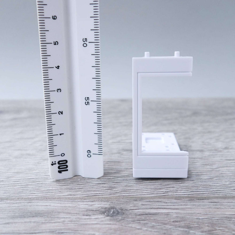 White Corner Window Panel 3.02