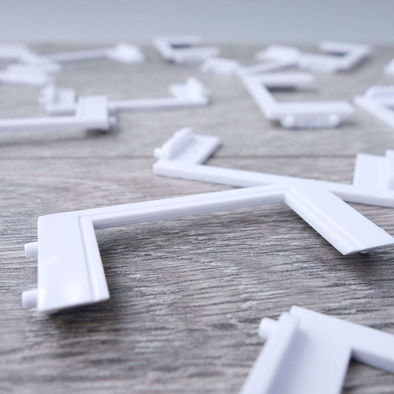 White Corner Window Panel 3.02