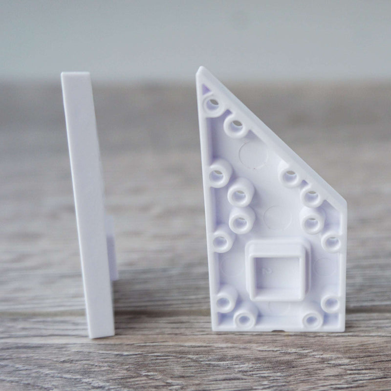 One-by-Two White Right Angled Floor or Roof 1.09