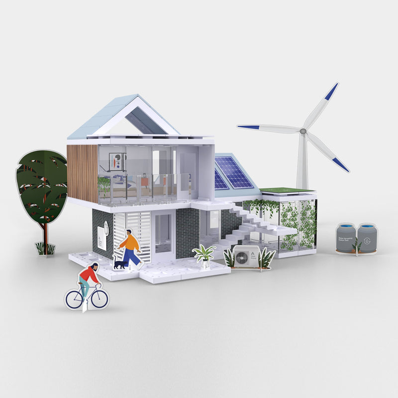 Bundle kit with Arckit GO Eco and Coastal Living Architectural Model Kits