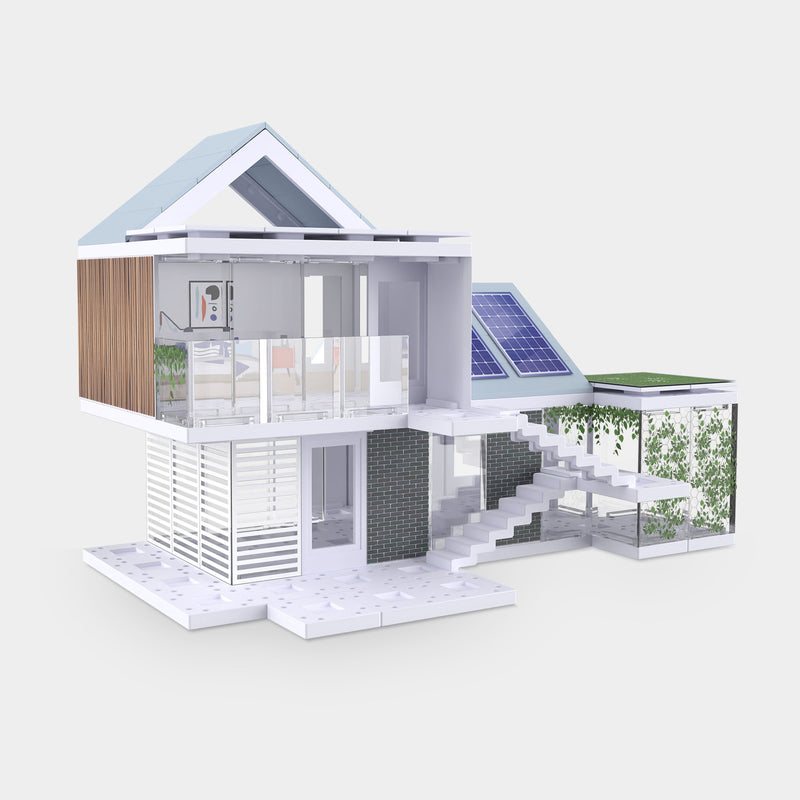 Bundle kit of 12 Arckit GO Eco Architectural Model Building Kits & Building Plates