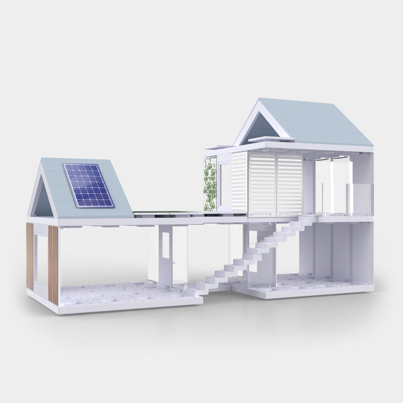 Bundle kit of 12 Arckit GO Eco Architectural Model Building Kits & Building Plates